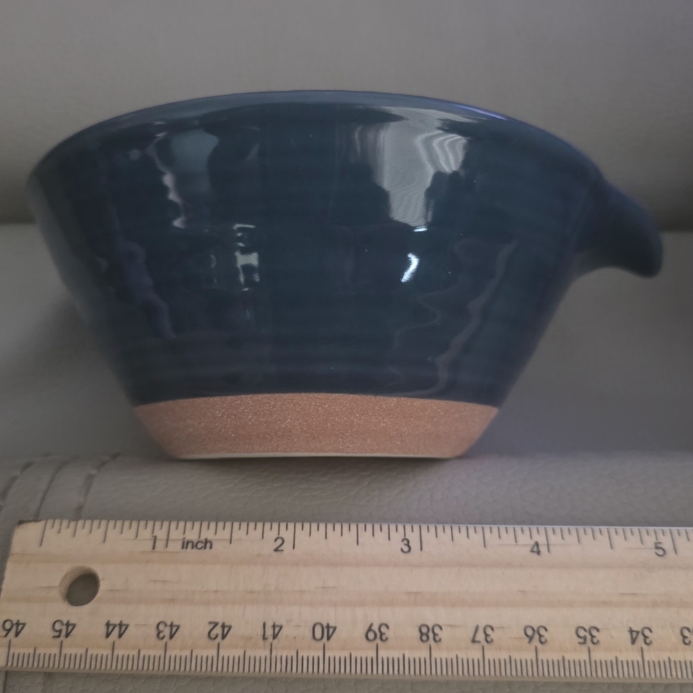 Carlos Santana Denim Blue Stoneware Bowls